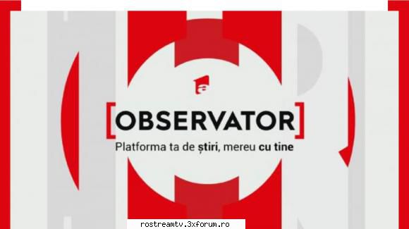 Observator TV - Watch Observator TV LIVE ONLINE Download: Stream - TV News