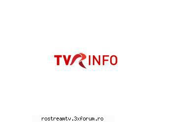 TVR Info - Watch TVR Info LIVE ONLINE Download: Stream 1 - TV News